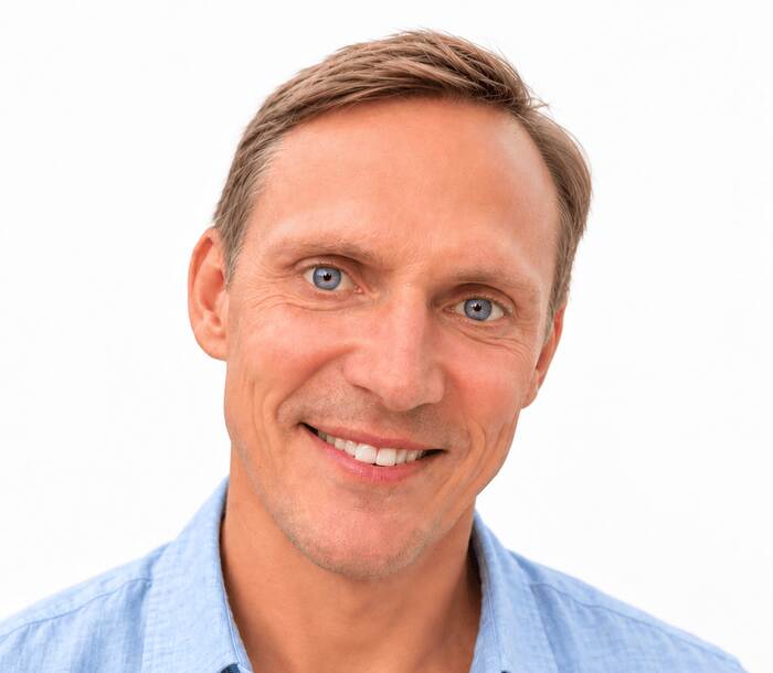 Portrett av Trond Sørhaug, samtaleterapeut hos Terapivakten